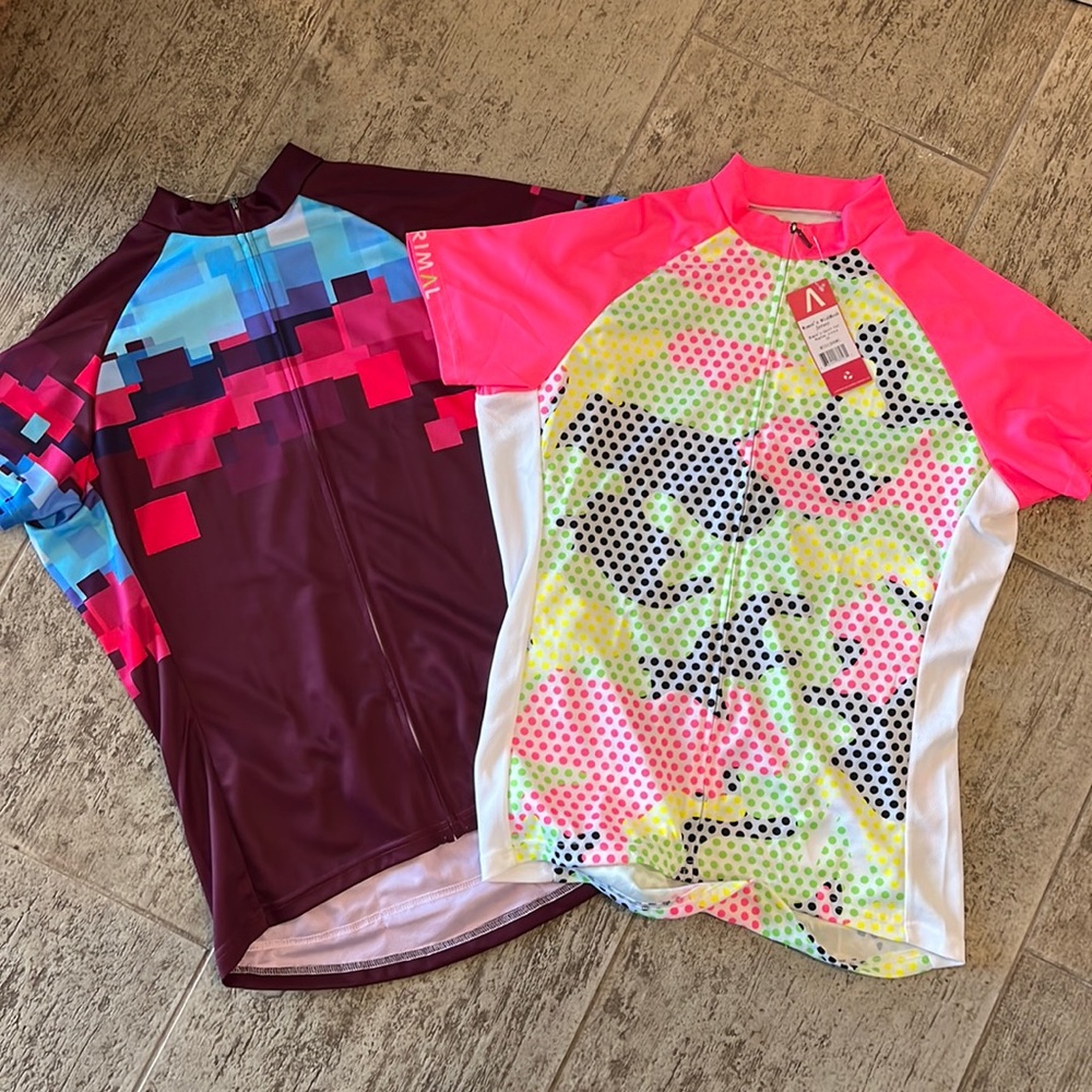 Women’s cycling Jersey x2